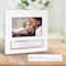 Malden International Designs Little Dreamer, Love You to the Moon White Flip It 4" x 6" Photo Frame
